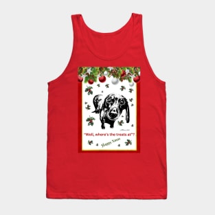 Xmas Dachshund Tank Top